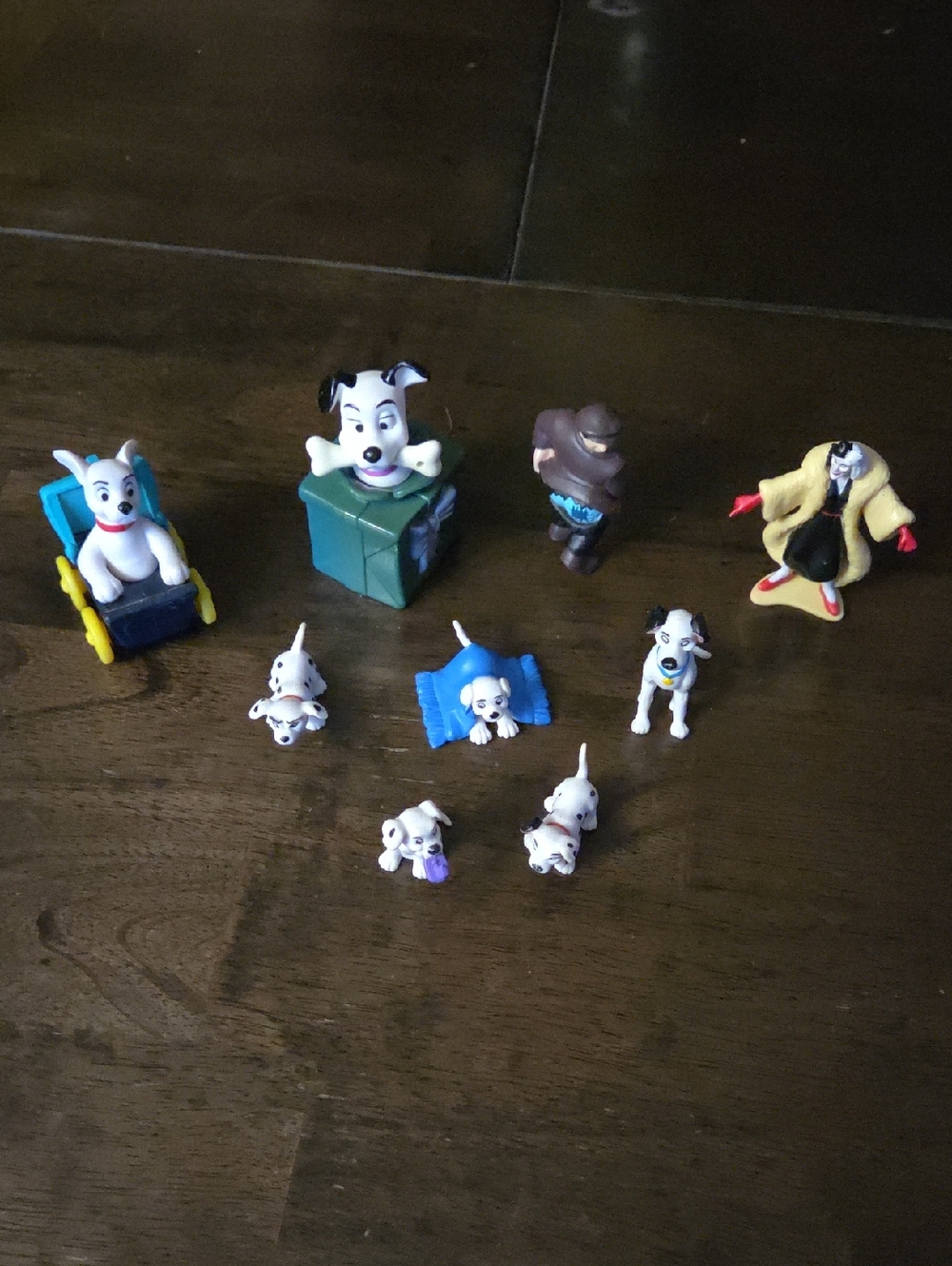 Disney 101 Dalmatians Mini Figures Vintage